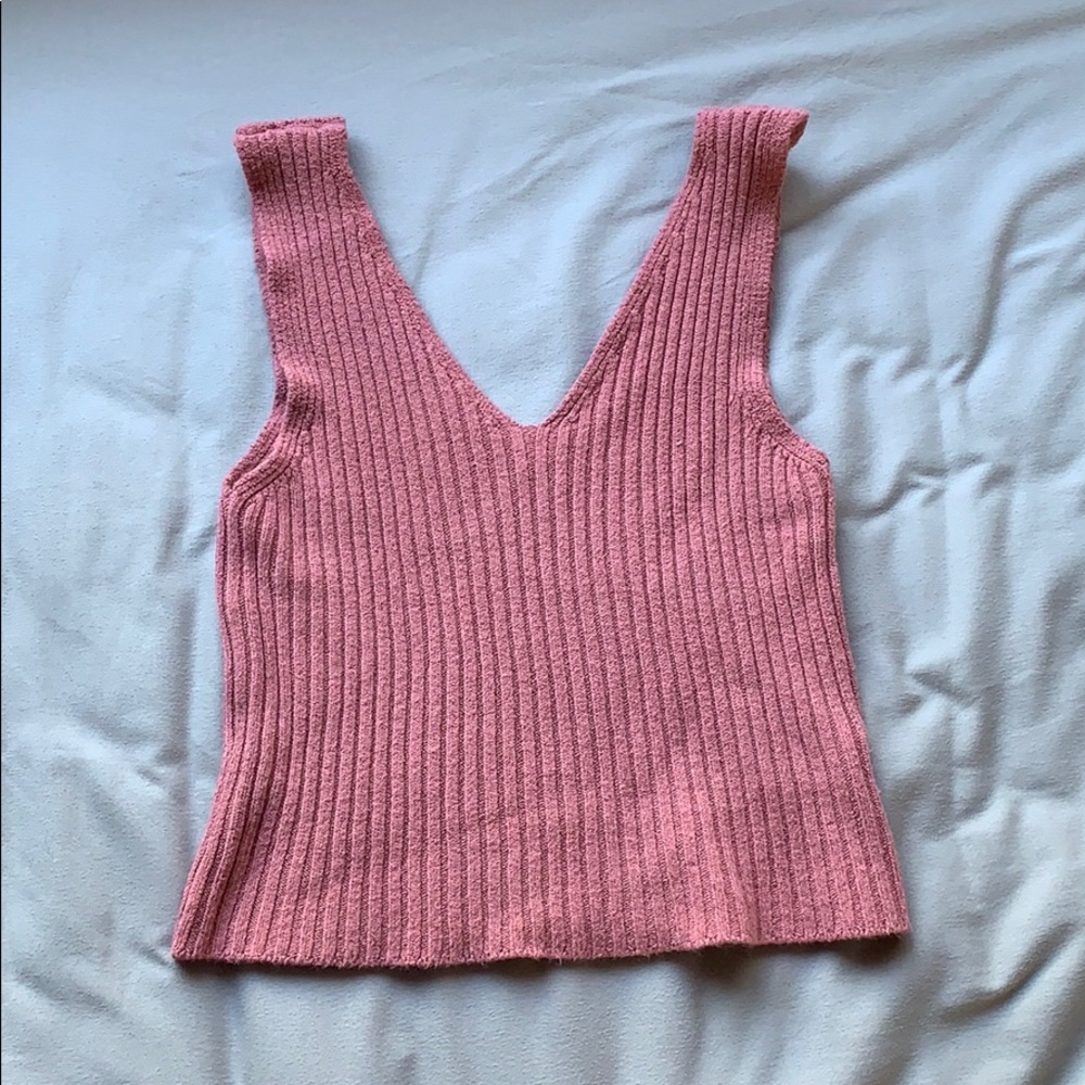 Cute Tillys sweater crop tank